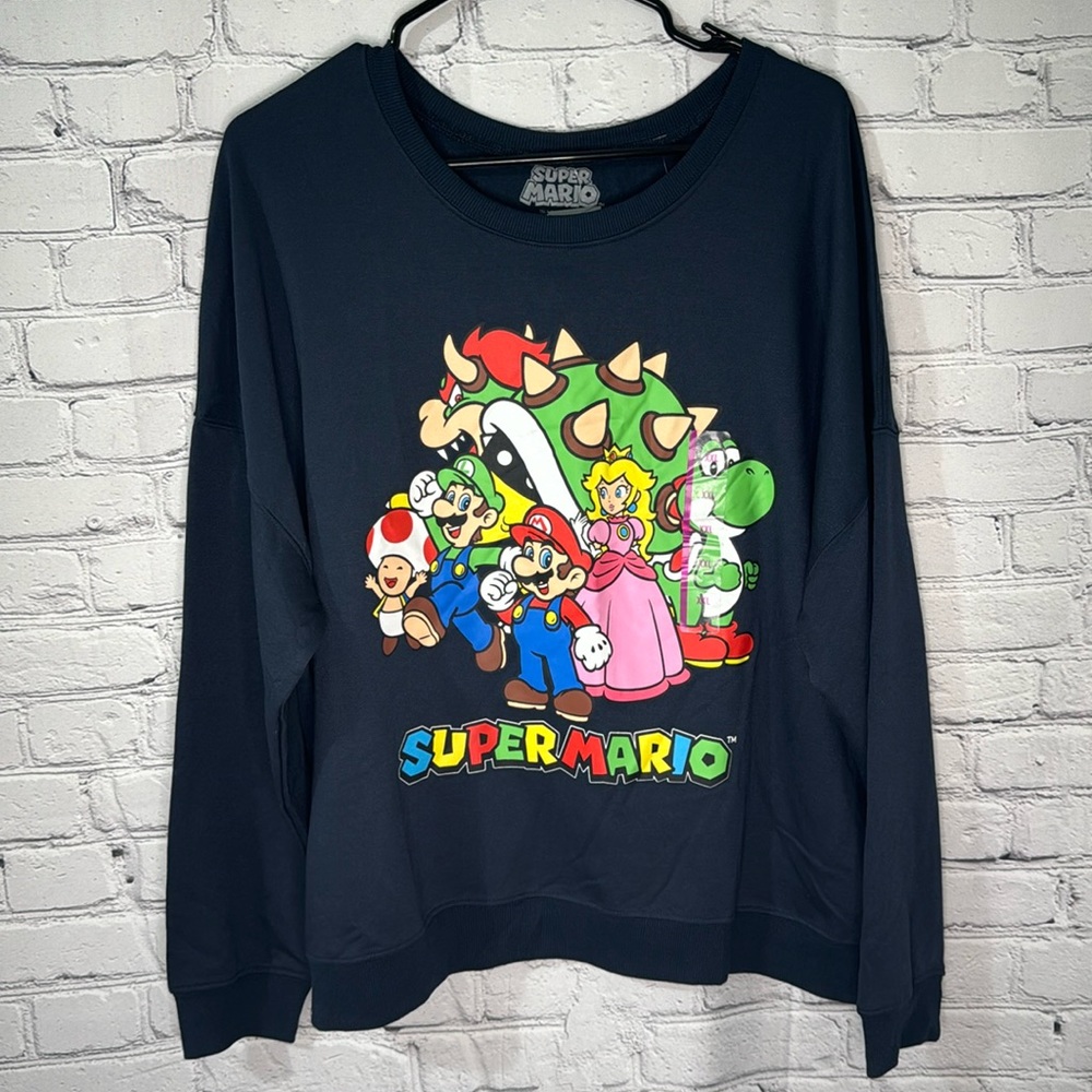 NWT Super Mario Sweatshirt